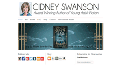 Desktop Screenshot of cidneyswanson.com